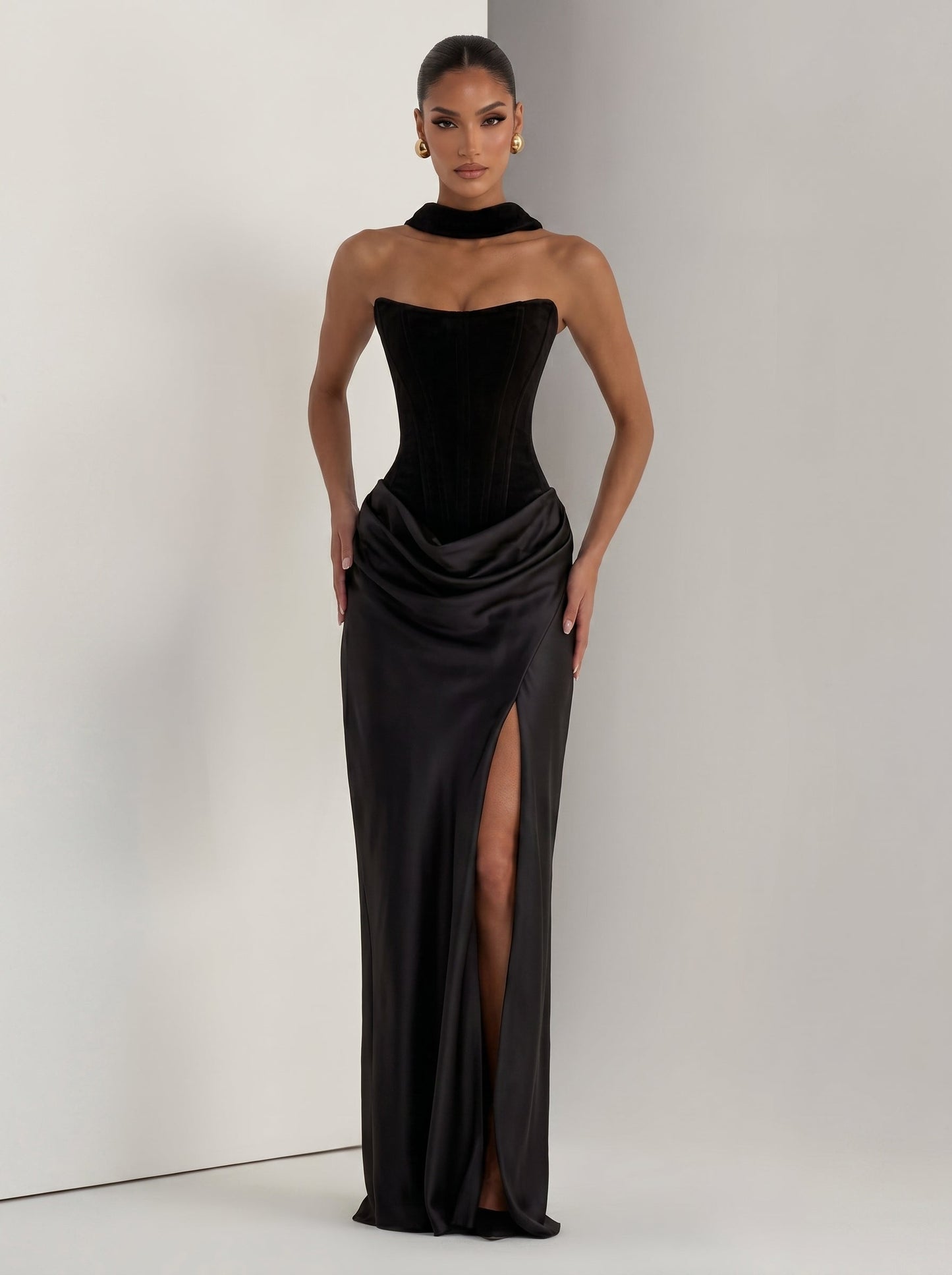 Danna™ - Vestido de Gala Navy