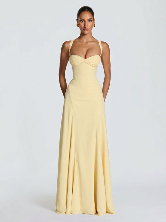 Irie™ - Vestido Amarillo de Gala