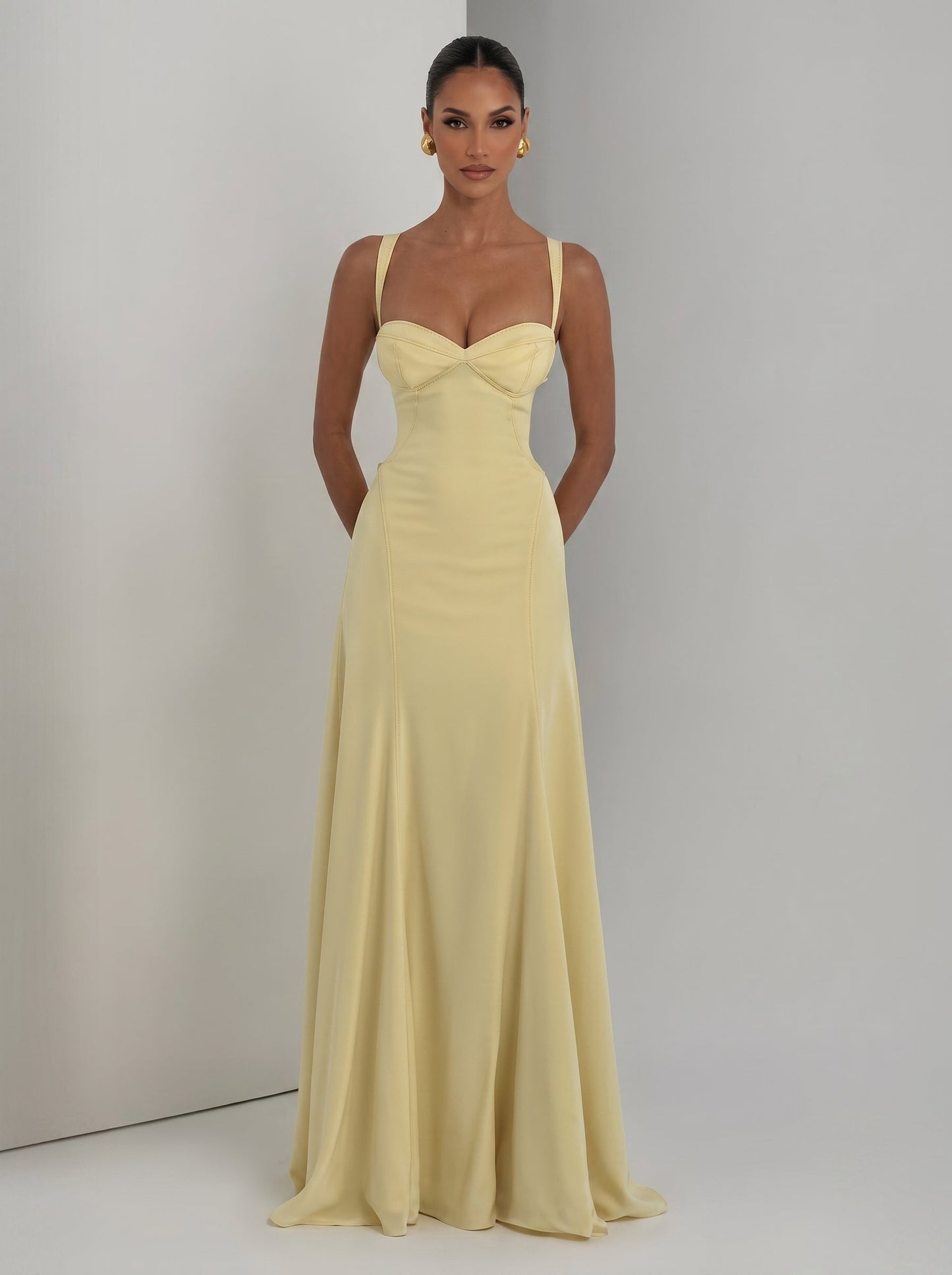Irie™ - Vestido Amarillo de Gala