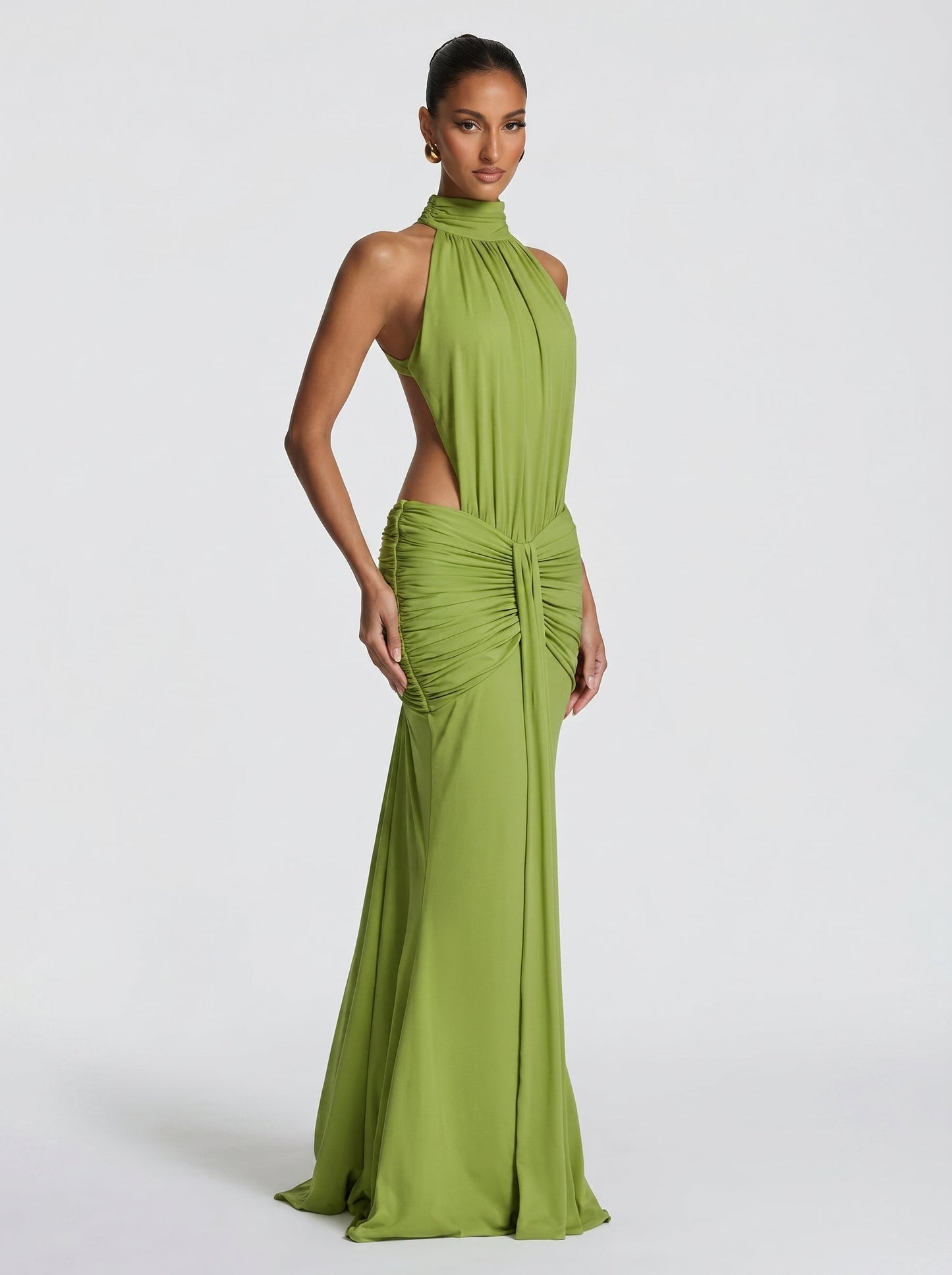 Sara™ - Vestido de Gala Fluido con Abertura