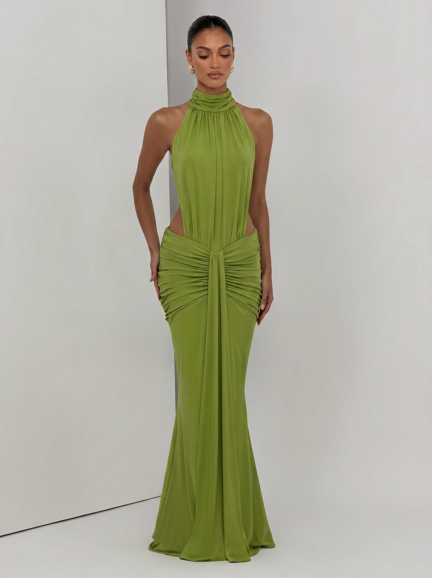 Sara™ - Vestido de Gala Fluido con Abertura