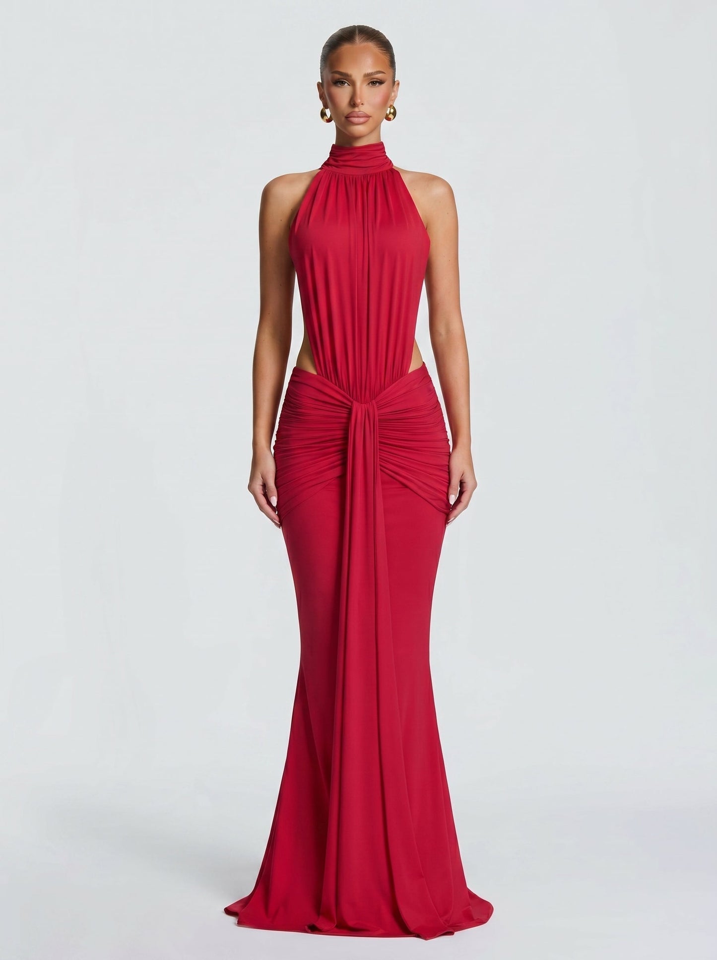 Sara™ - Vestido de Gala Fluido con Abertura