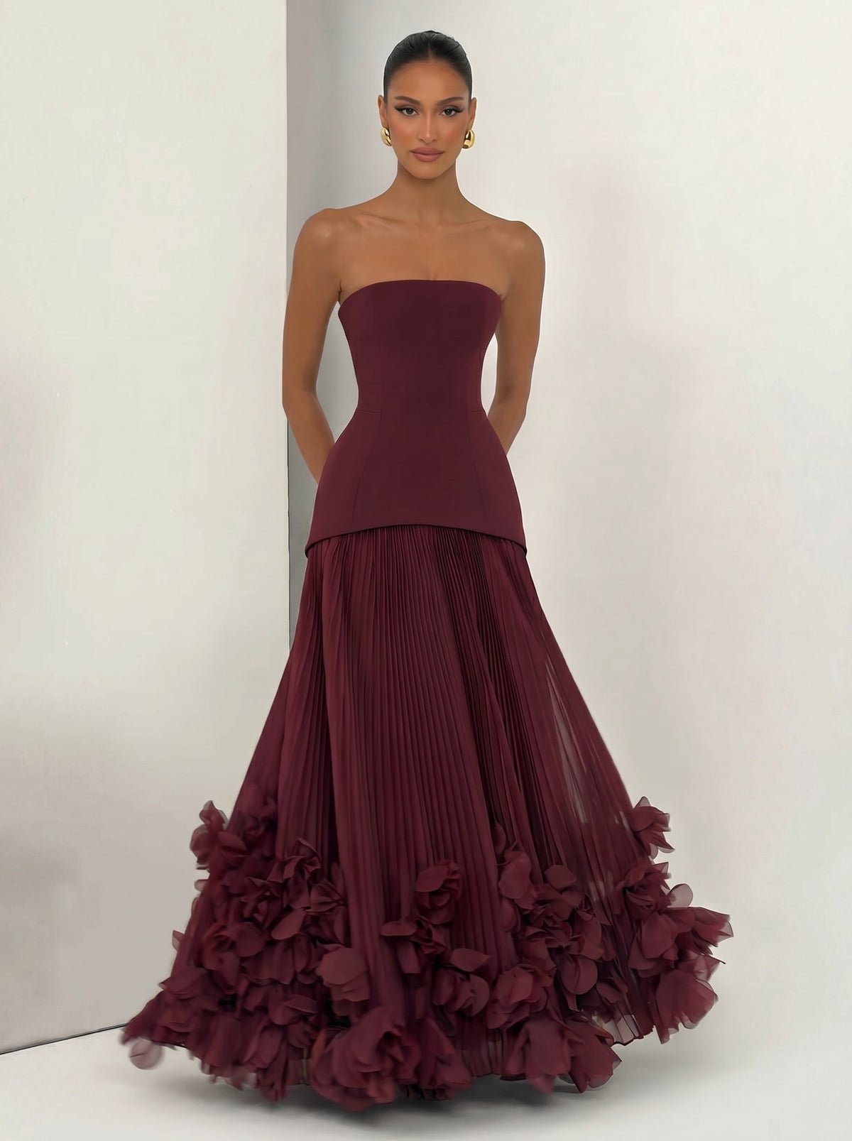 Sandra™ - Vestido de Gala con Falda Escultural
