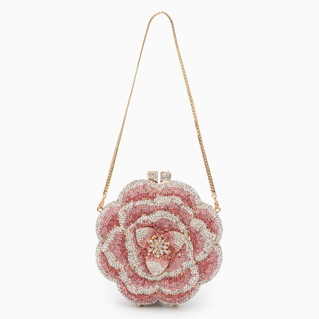 Bolso de Fiesta Jeline con Flores
