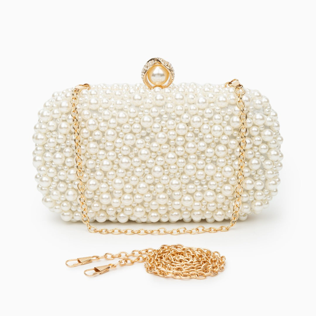 Bolso de Fiesta de Perlas Chantal