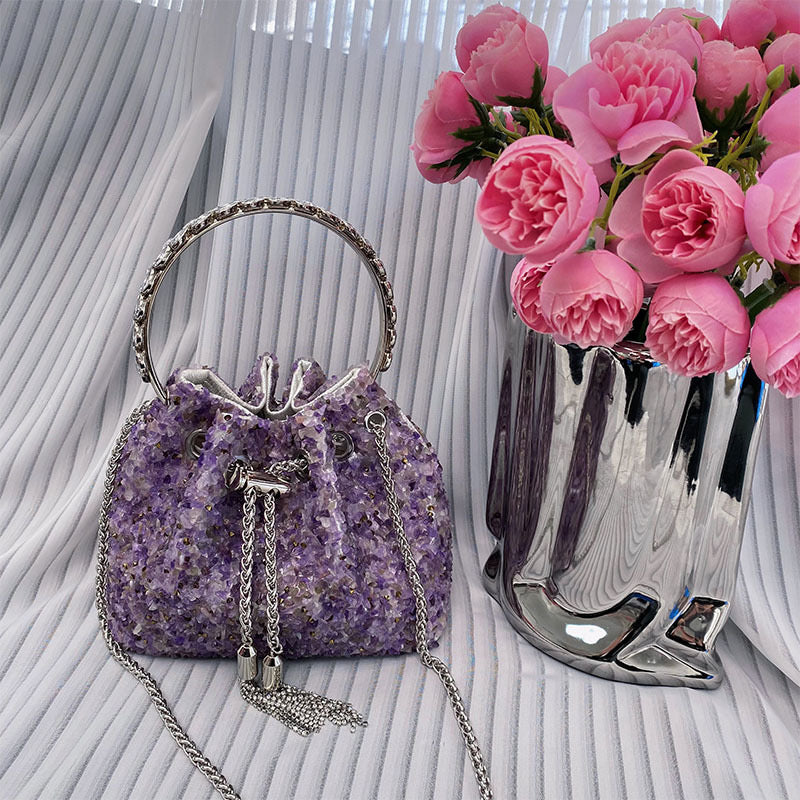 Bolso de Mano Lorrie con Borla