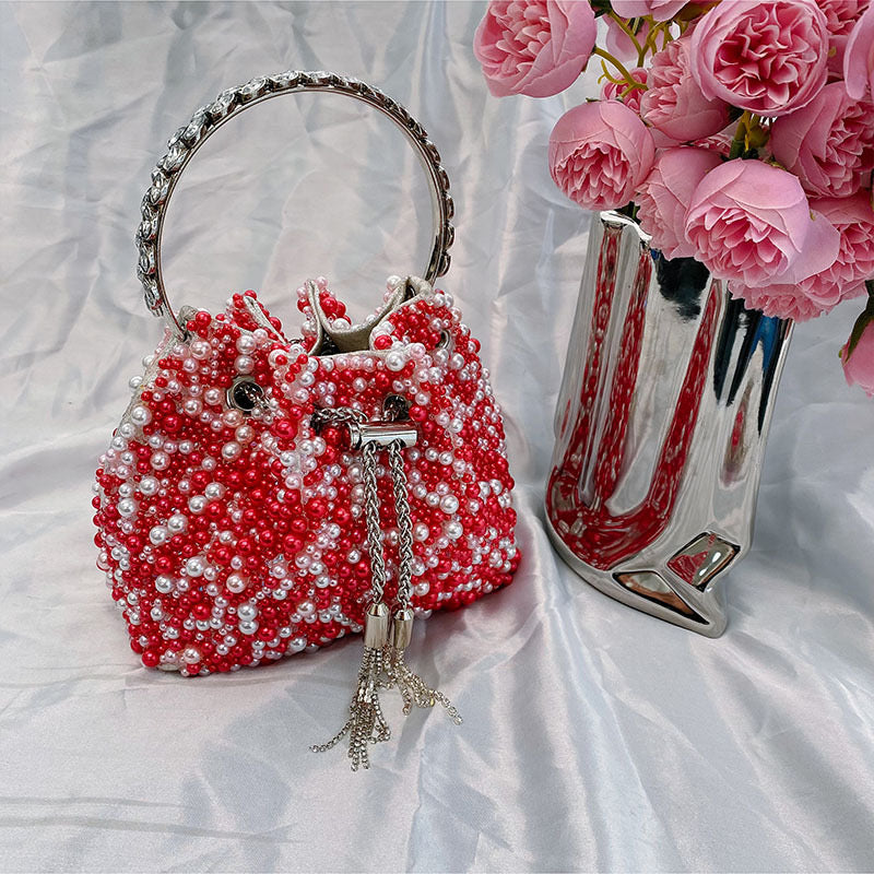 Bolso de Mano Lorrie con Borla