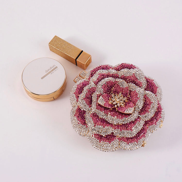 Bolso de Fiesta Jeline con Flores