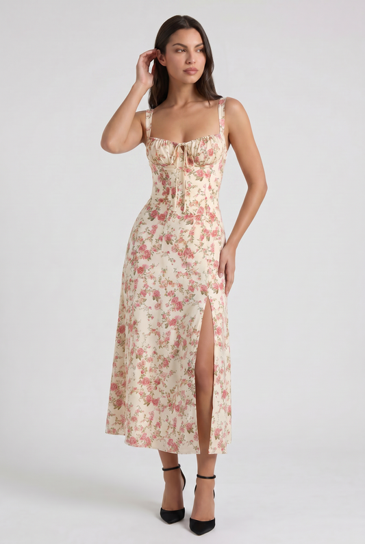 Isla - Vestido de Verano Chic Blanco
