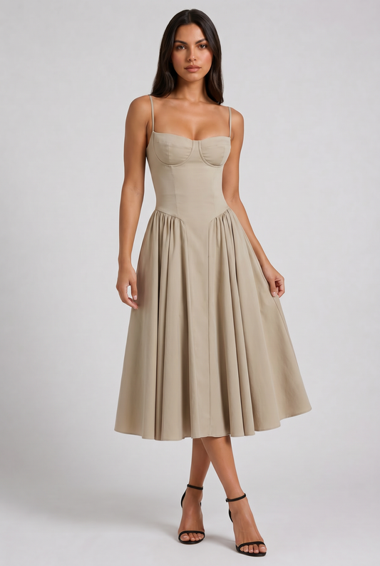Amaya - Vestido Midi Corset