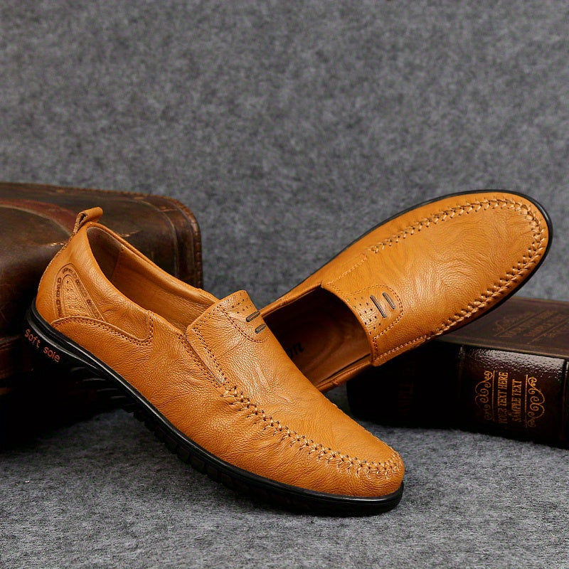 Mocasines elegantes de piel