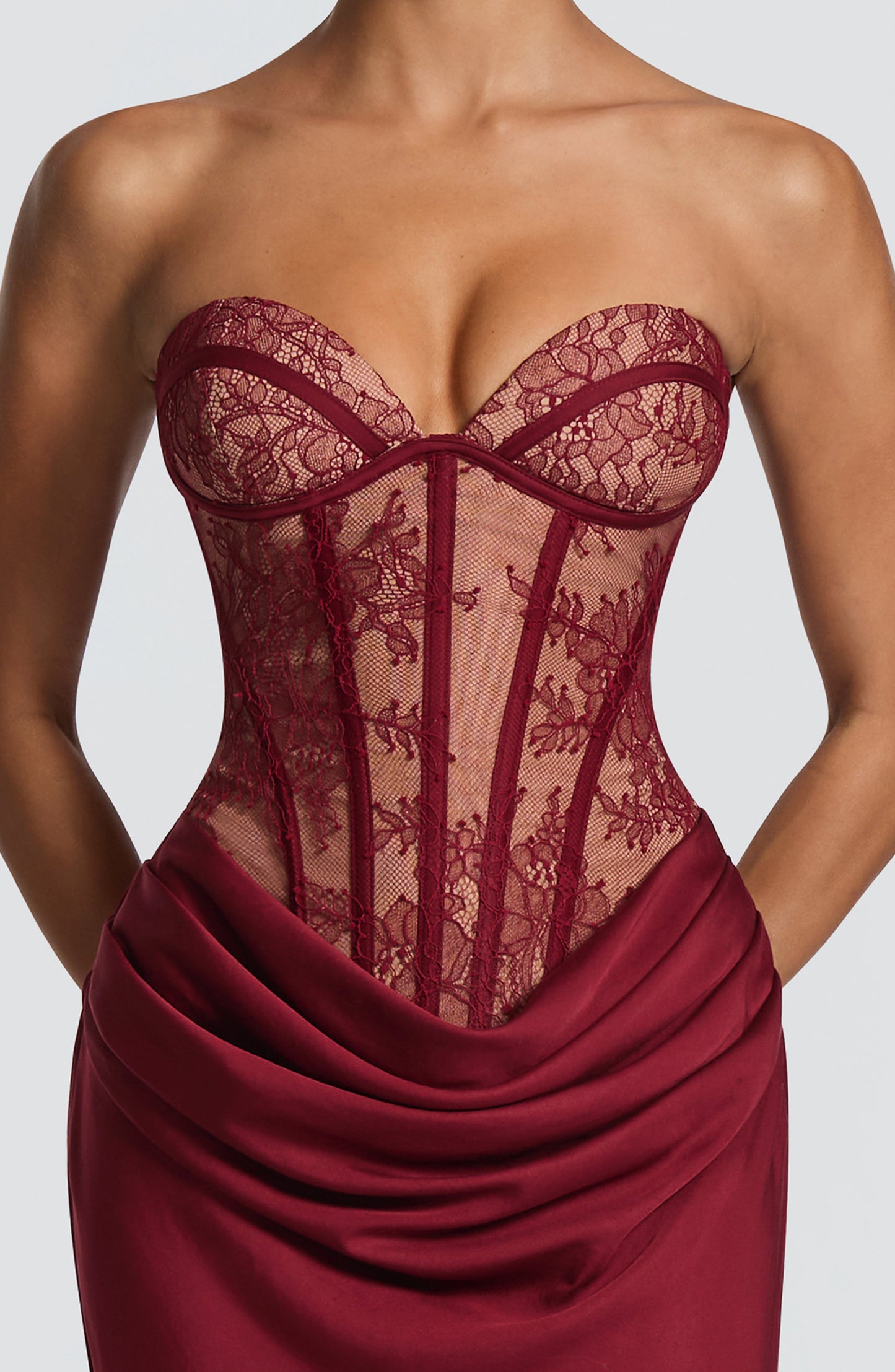 Miriam™ - Vestido Kathleen Burdeos