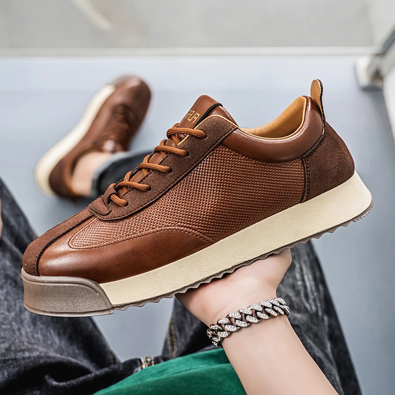 Zapatos de cuero italianos