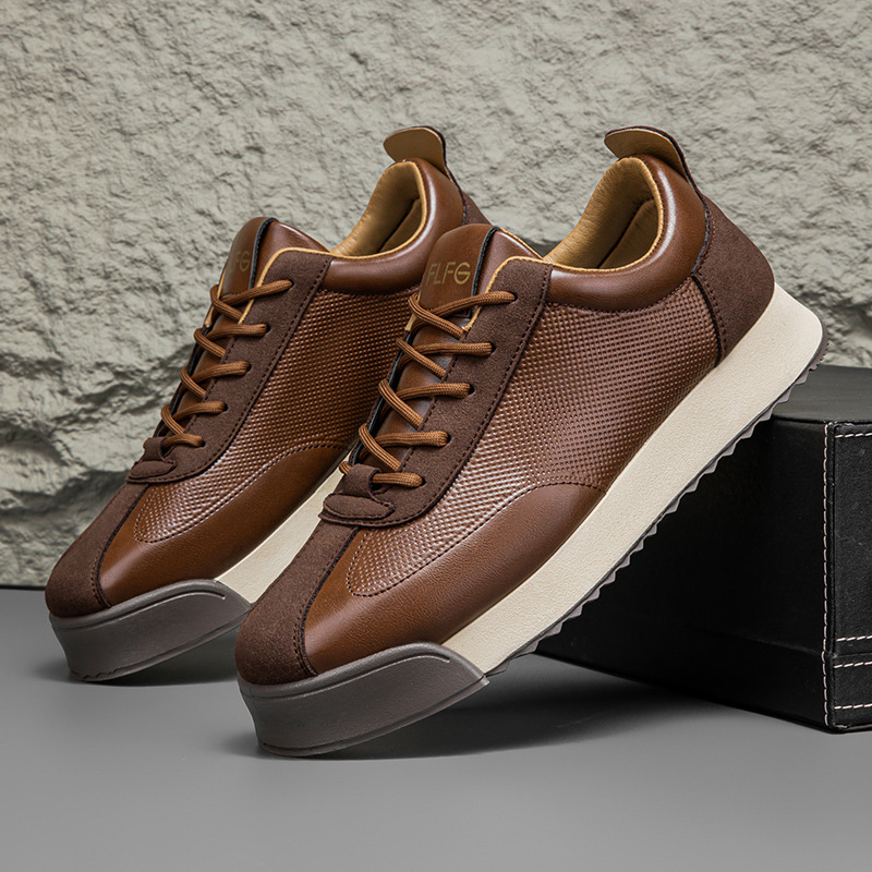 Zapatos de cuero italianos