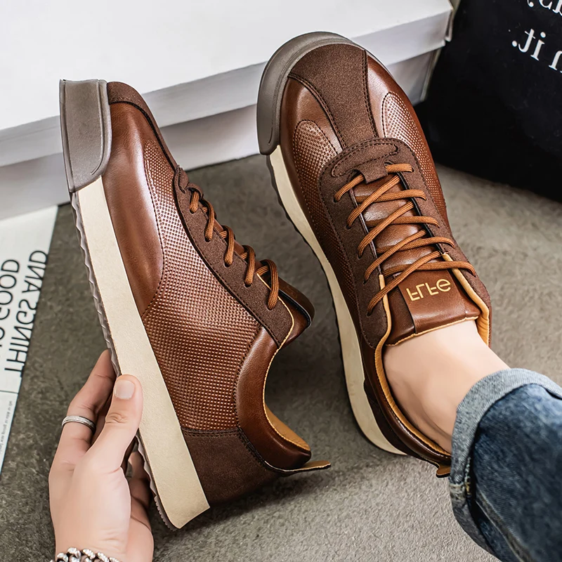 Zapatos de cuero italianos