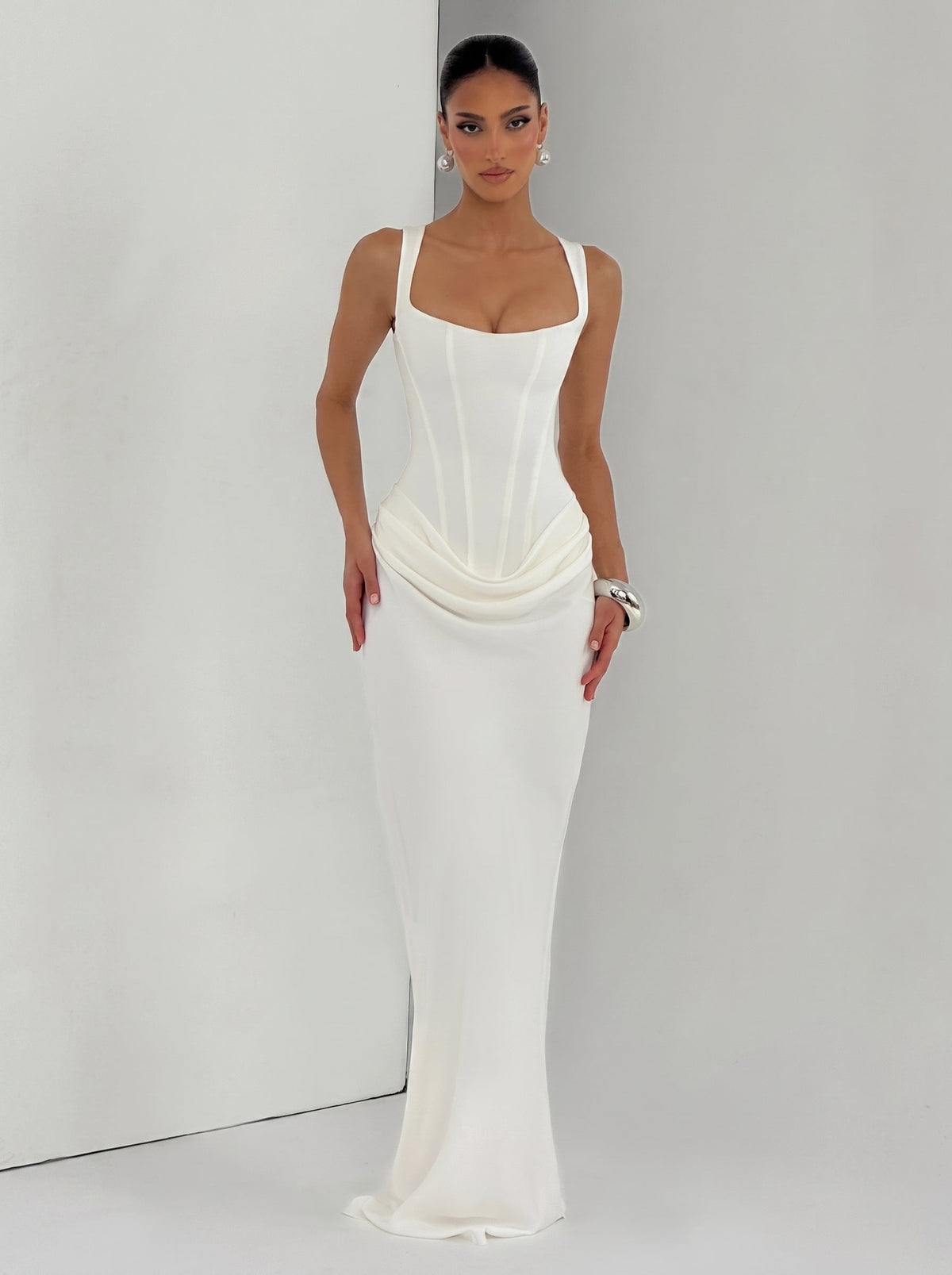 Antonella™ - Vestido de Gala en Satén