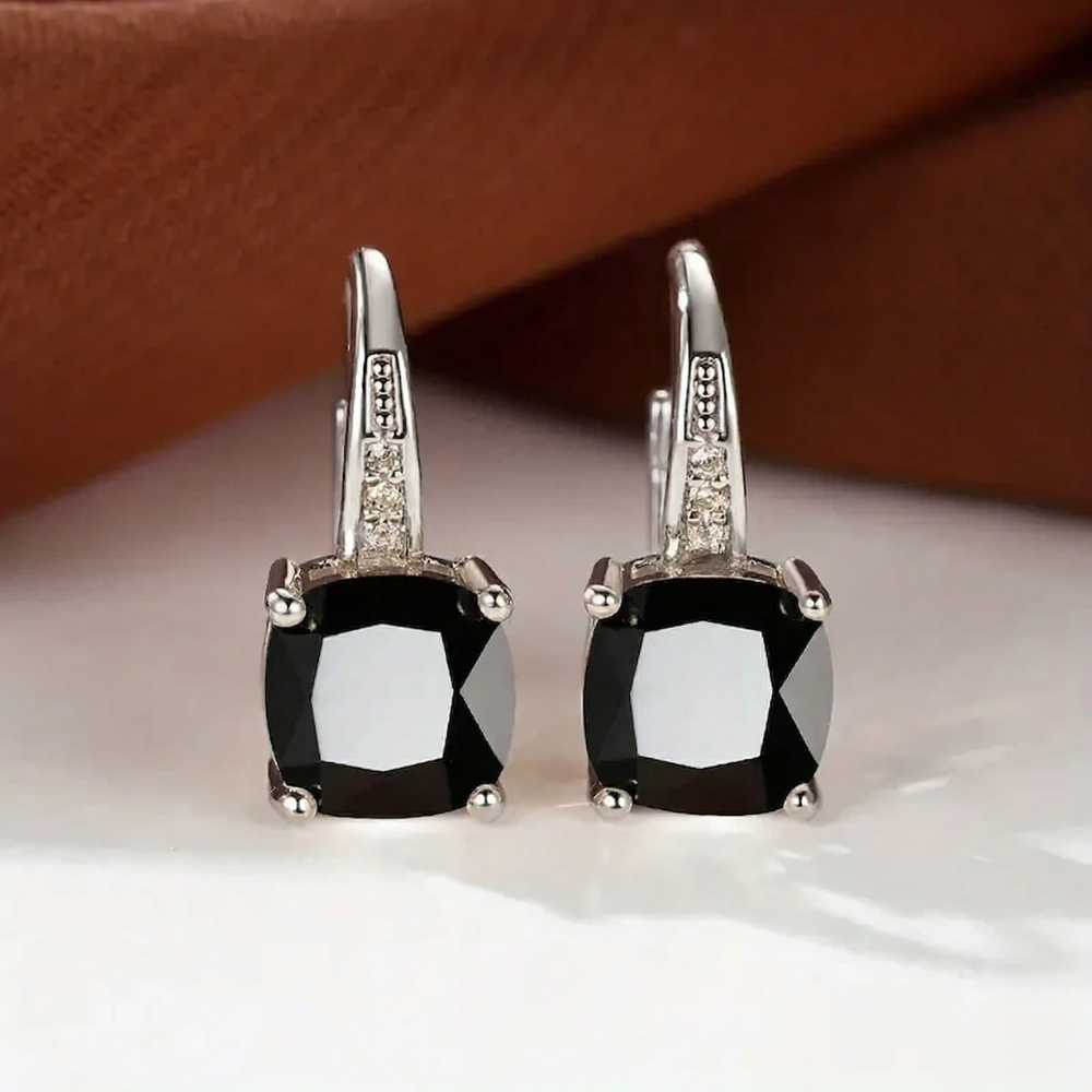 Mystic Piedra Aro Pendientes | Oro