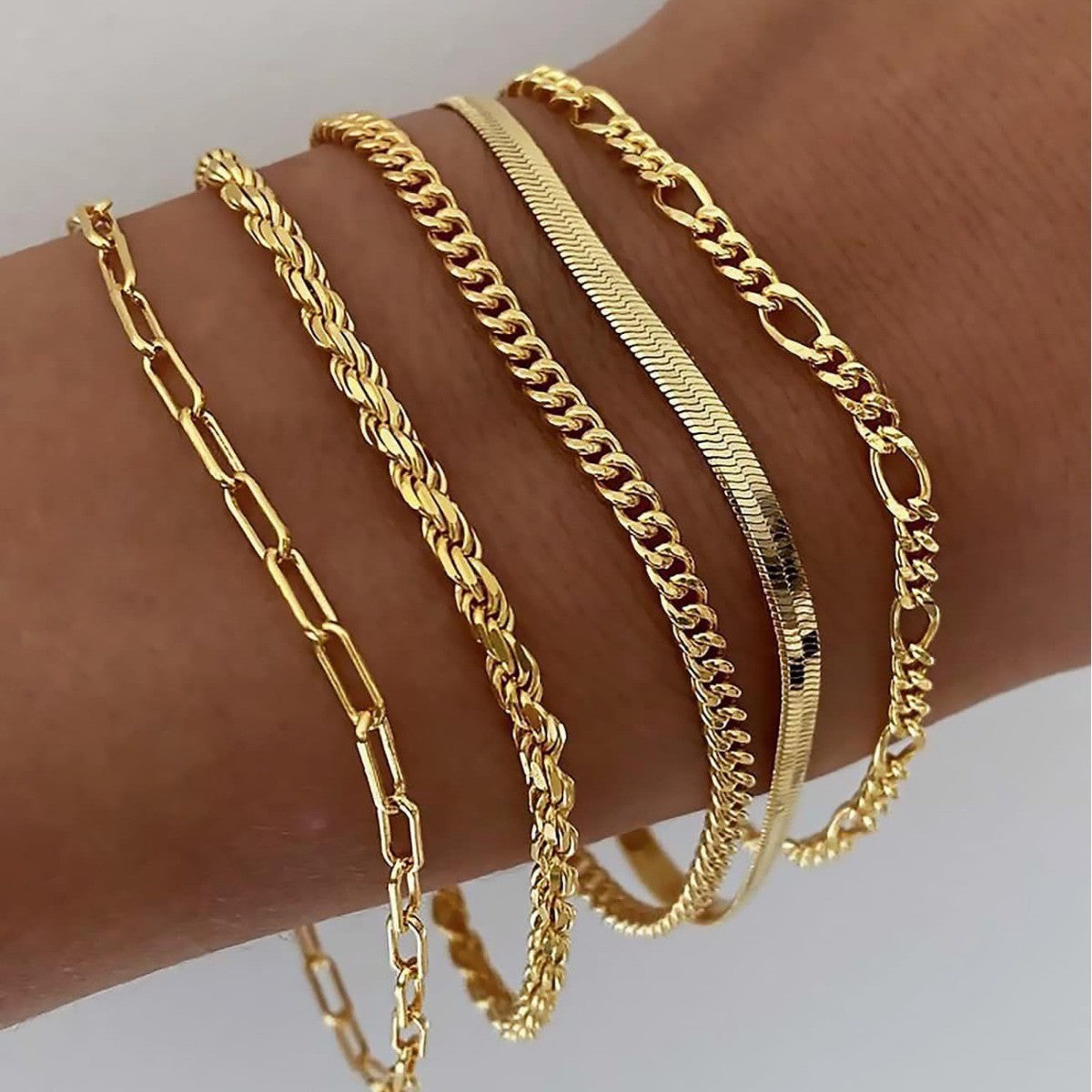 Ellis Renner Pulsera Set | Oro