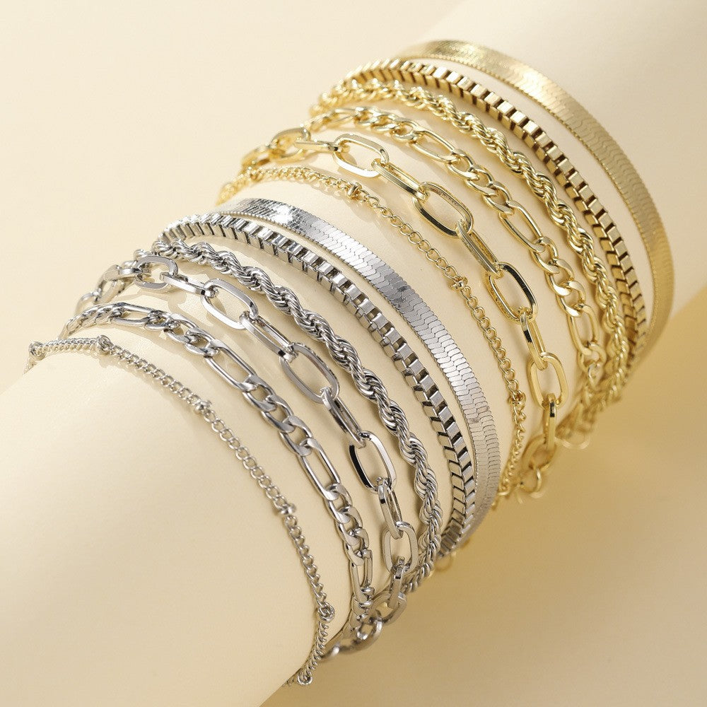 Ellis Renner Pulsera Set | Oro