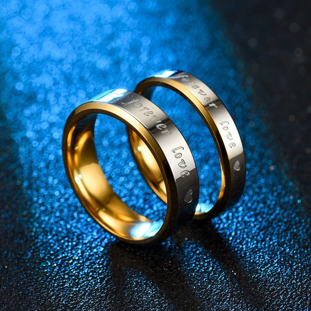 Forever Amor Couple Anillo | Oro