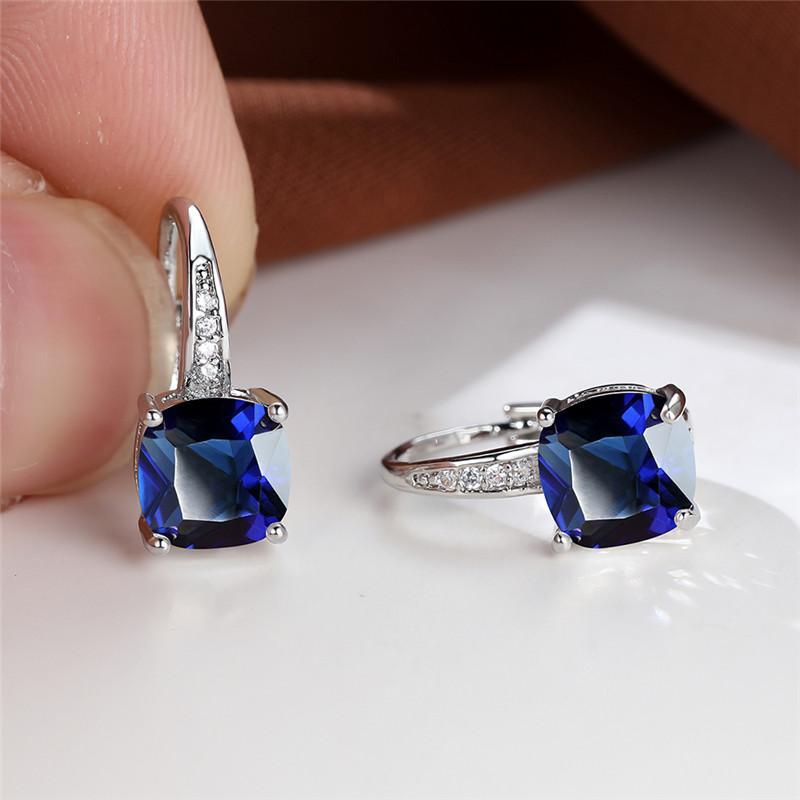 Mystic Piedra Aro Pendientes | Oro