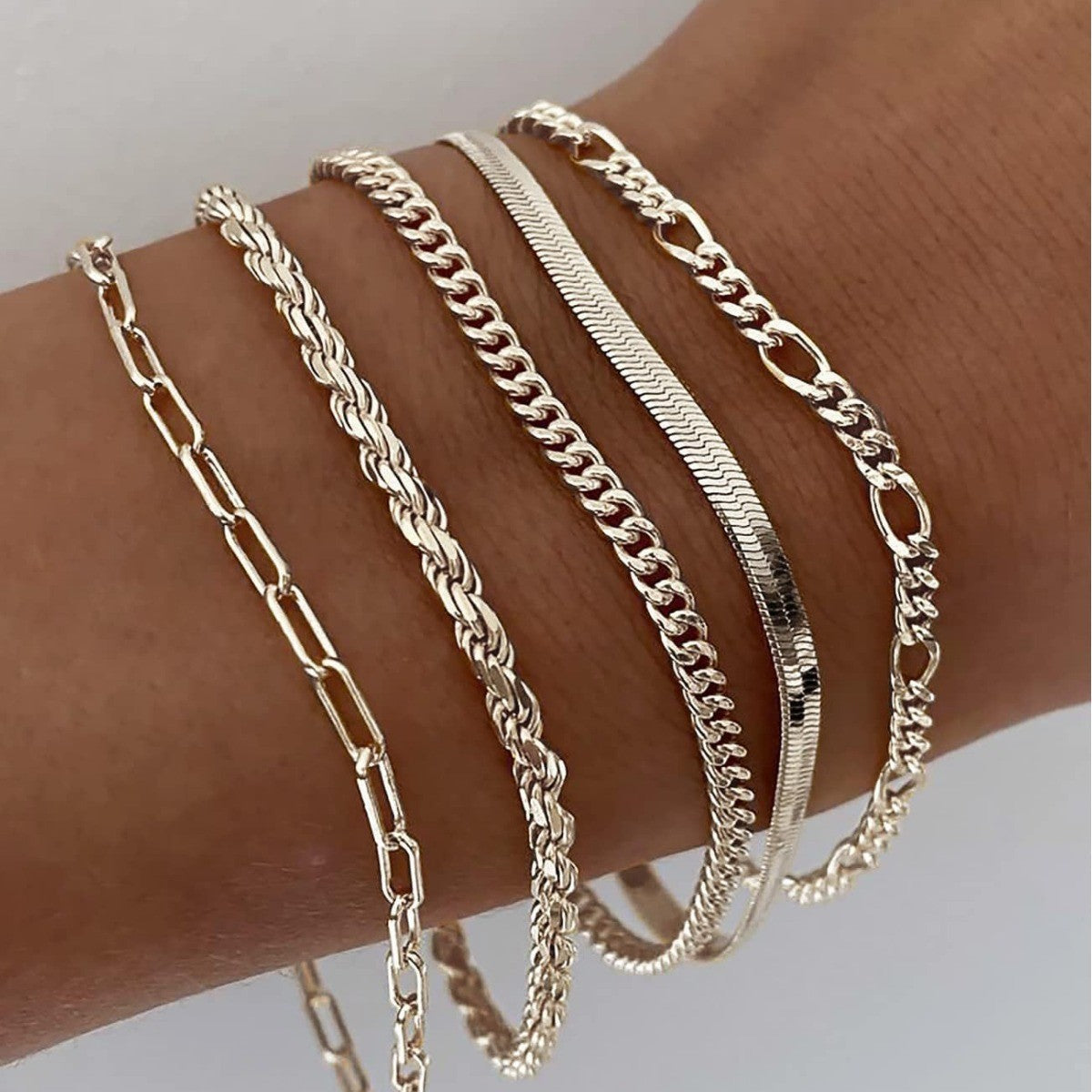 Ellis Renner Pulsera Set | Oro