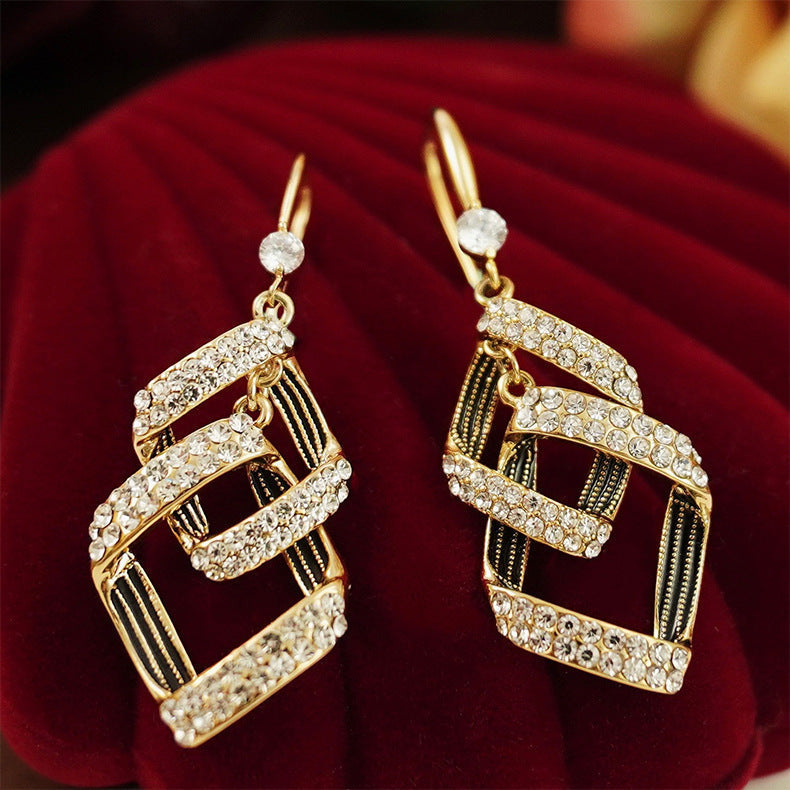 Stella Virelle En capas Pendientes | Oro