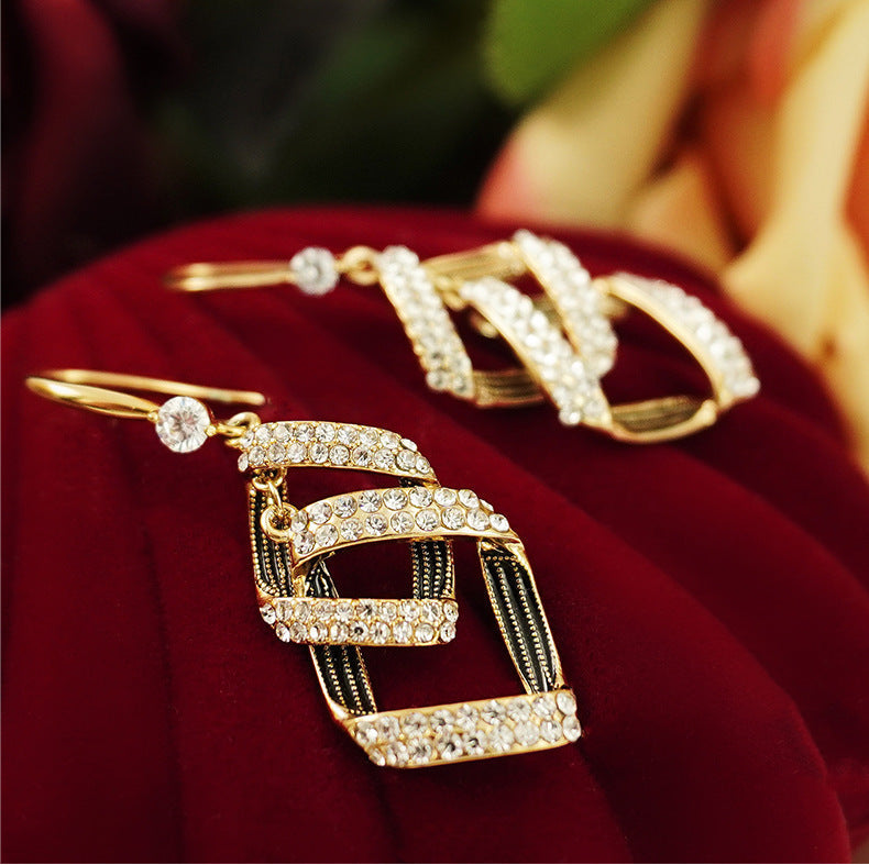 Stella Virelle En capas Pendientes | Oro
