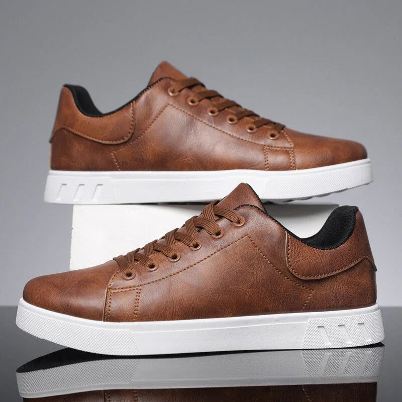 Zapatillas de piel Corrado Classic