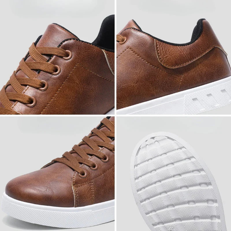 Zapatillas de piel Corrado Classic