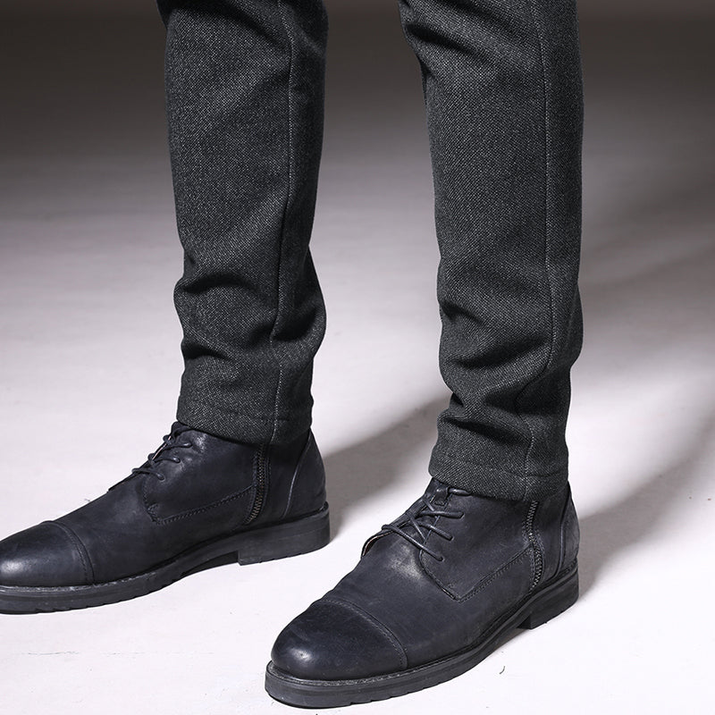 Pantalones elegantes de corte ajustado