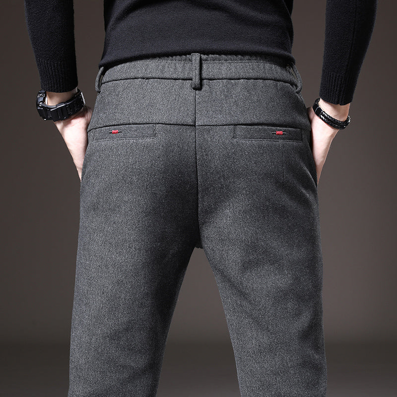Pantalones elegantes de corte ajustado