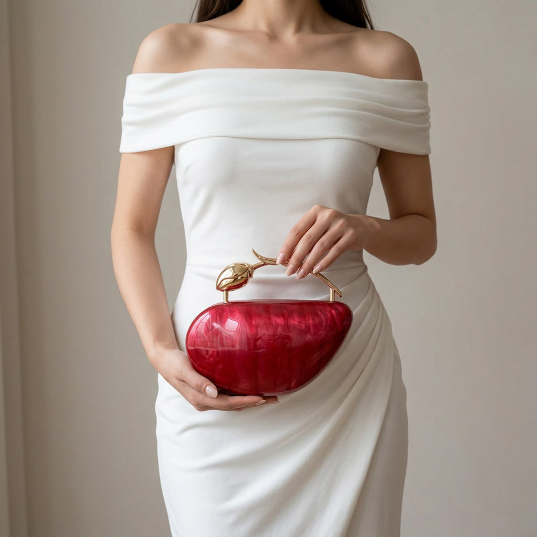 Bolso de Fiesta de Acrílico Rosa