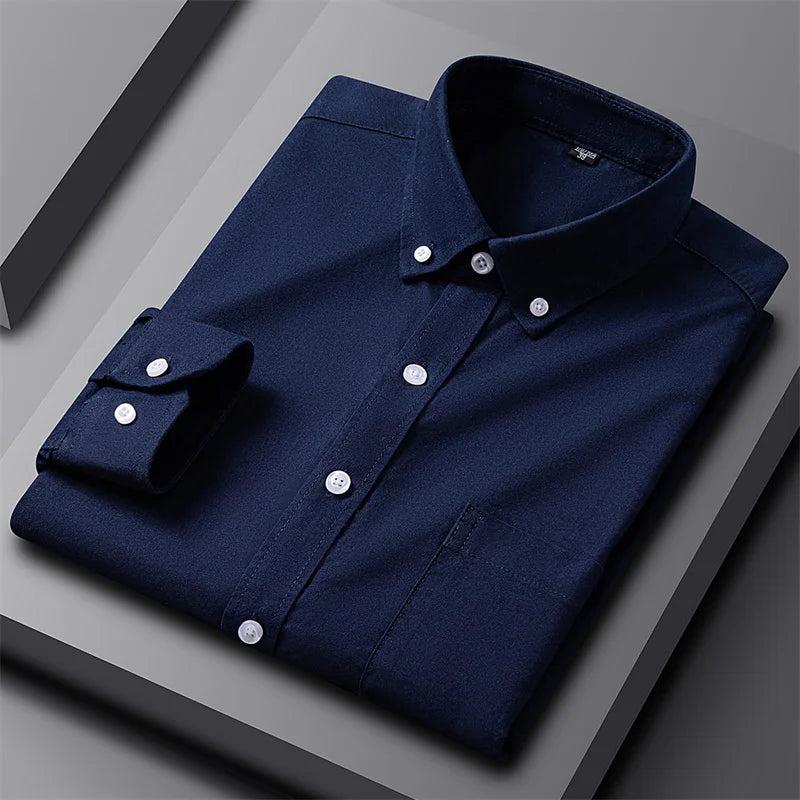 Camisa Oxford elegante para hombre