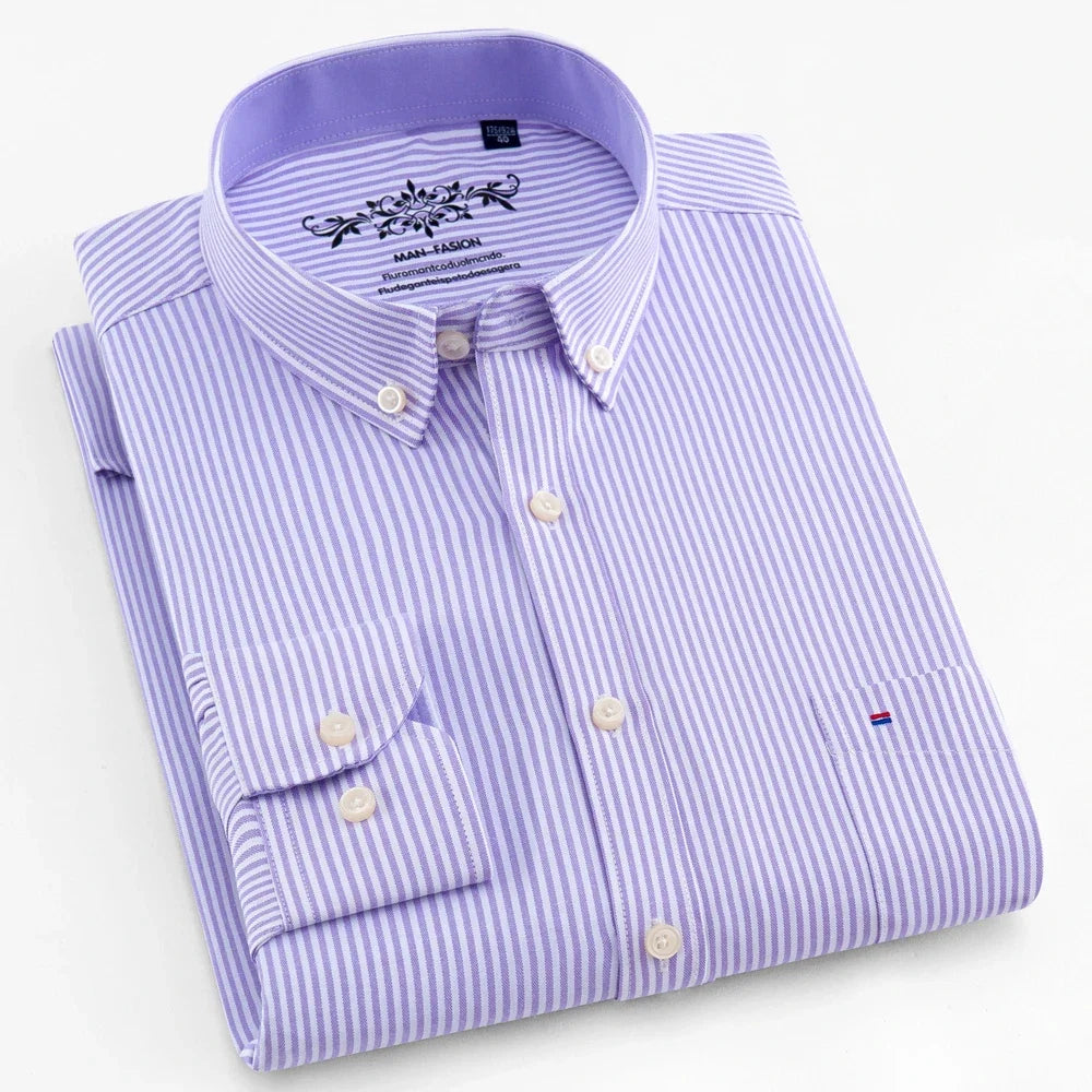 Camisa elegante de algodón