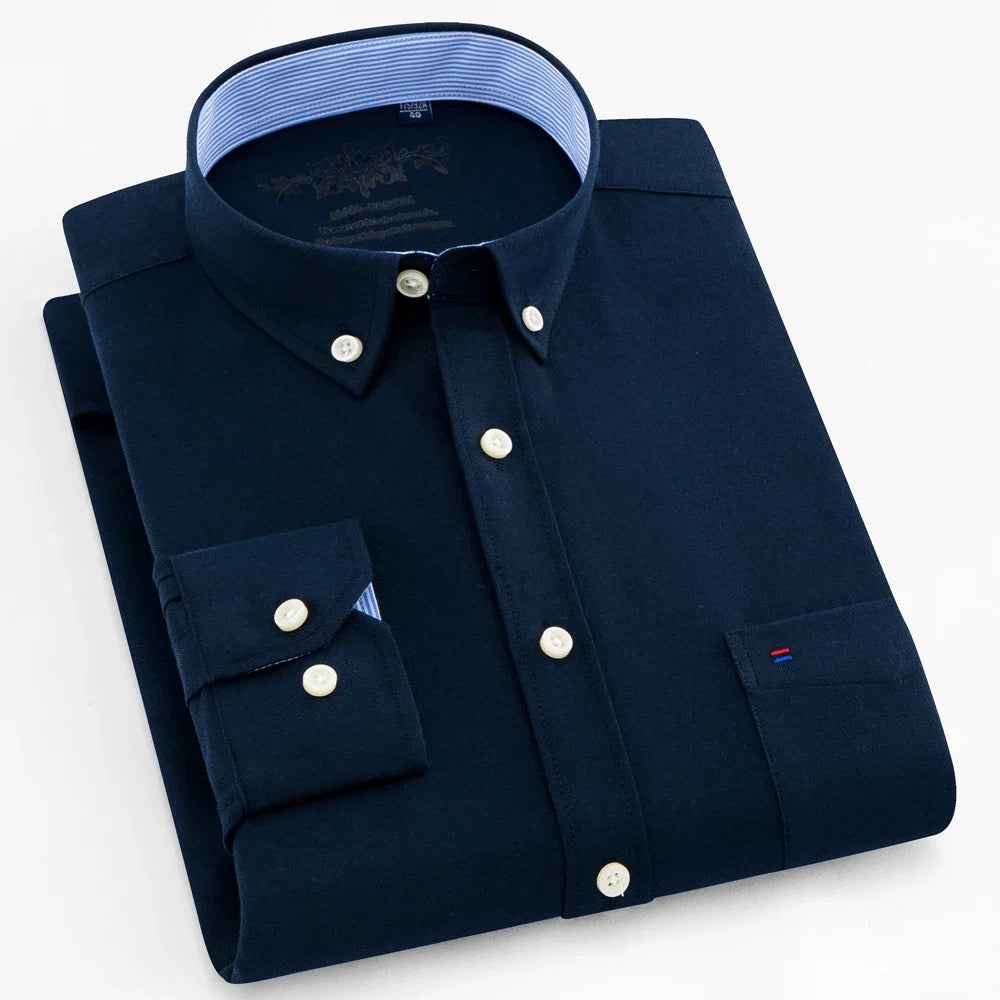 Camisa elegante de algodón