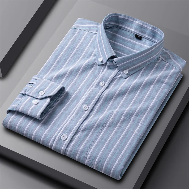 Camisa Oxford elegante para hombre