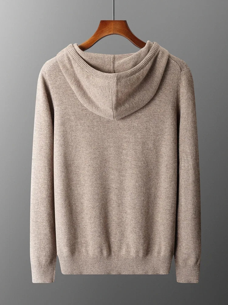 Sudadera con capucha de lana merina de Sirlus