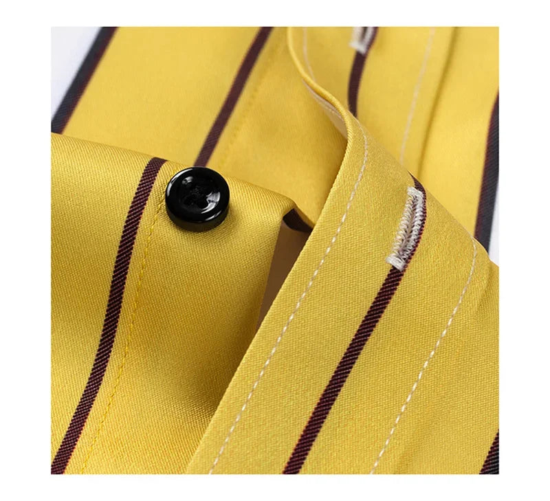 Camisa informal de rayas para hombre