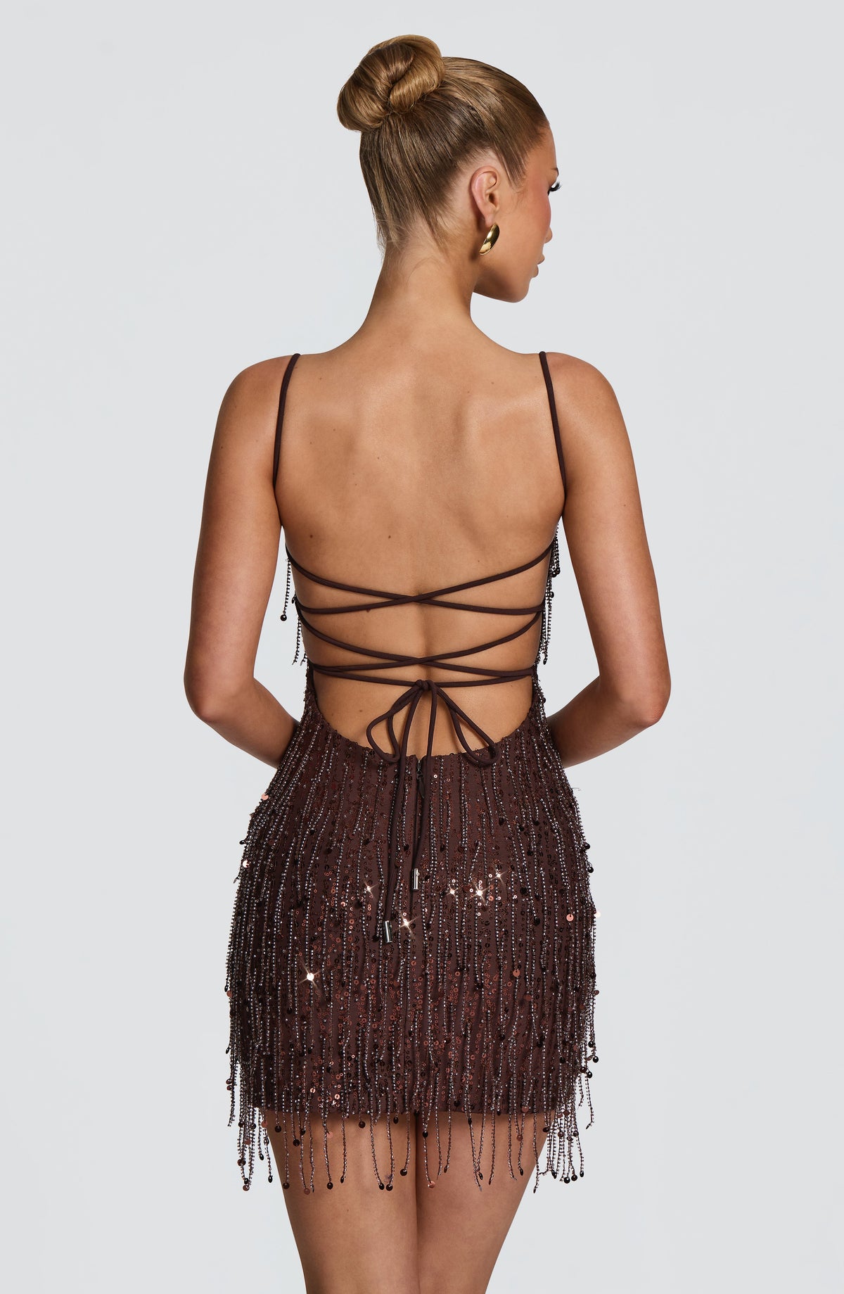 Nuria™ - Vestido Mini de Lentejuelas