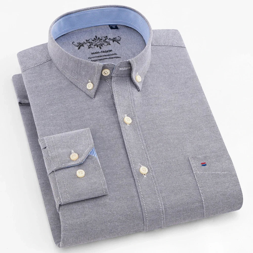 Camisa elegante de algodón