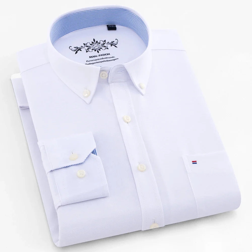 Camisa elegante de algodón