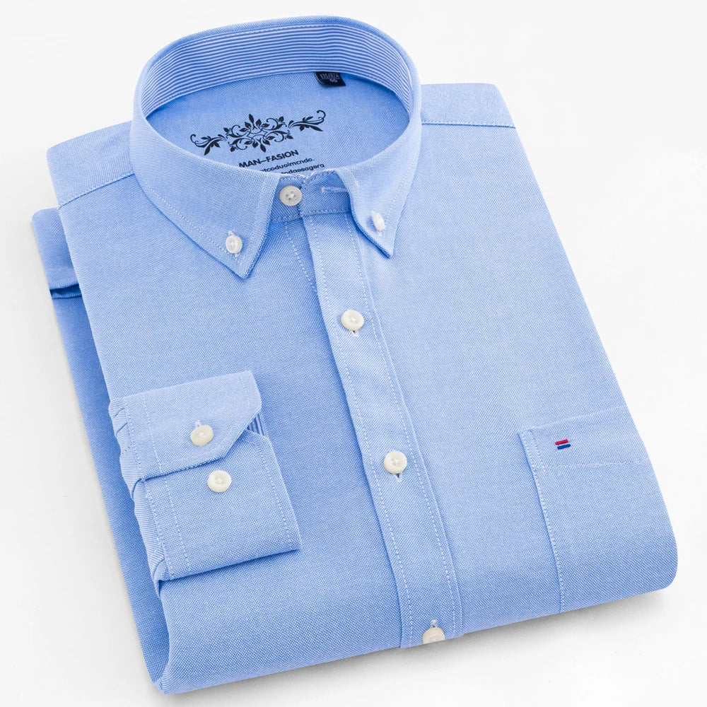 Camisa elegante de algodón