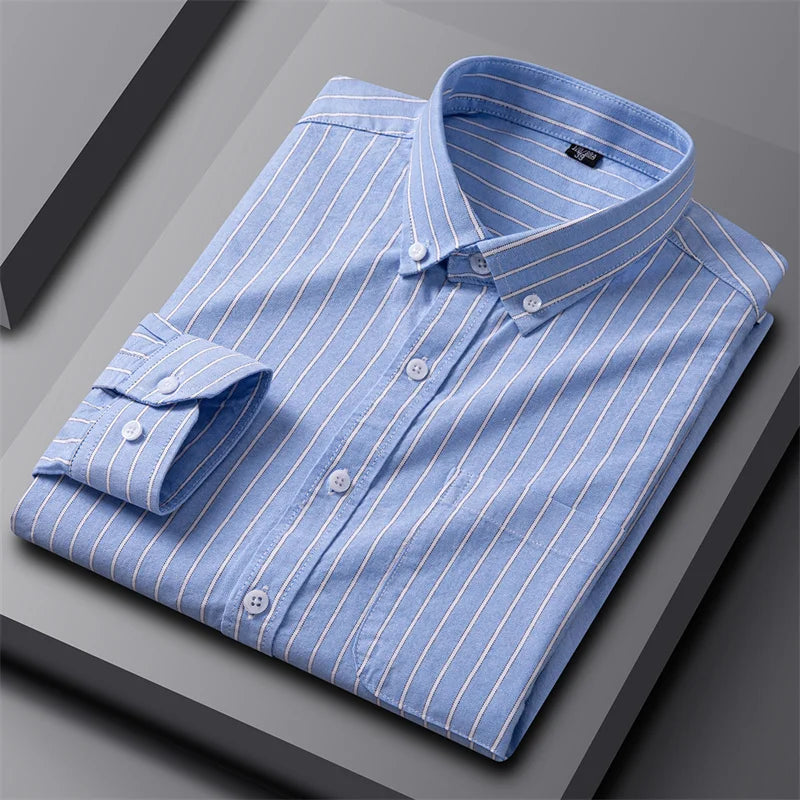 Camisa Oxford elegante para hombre