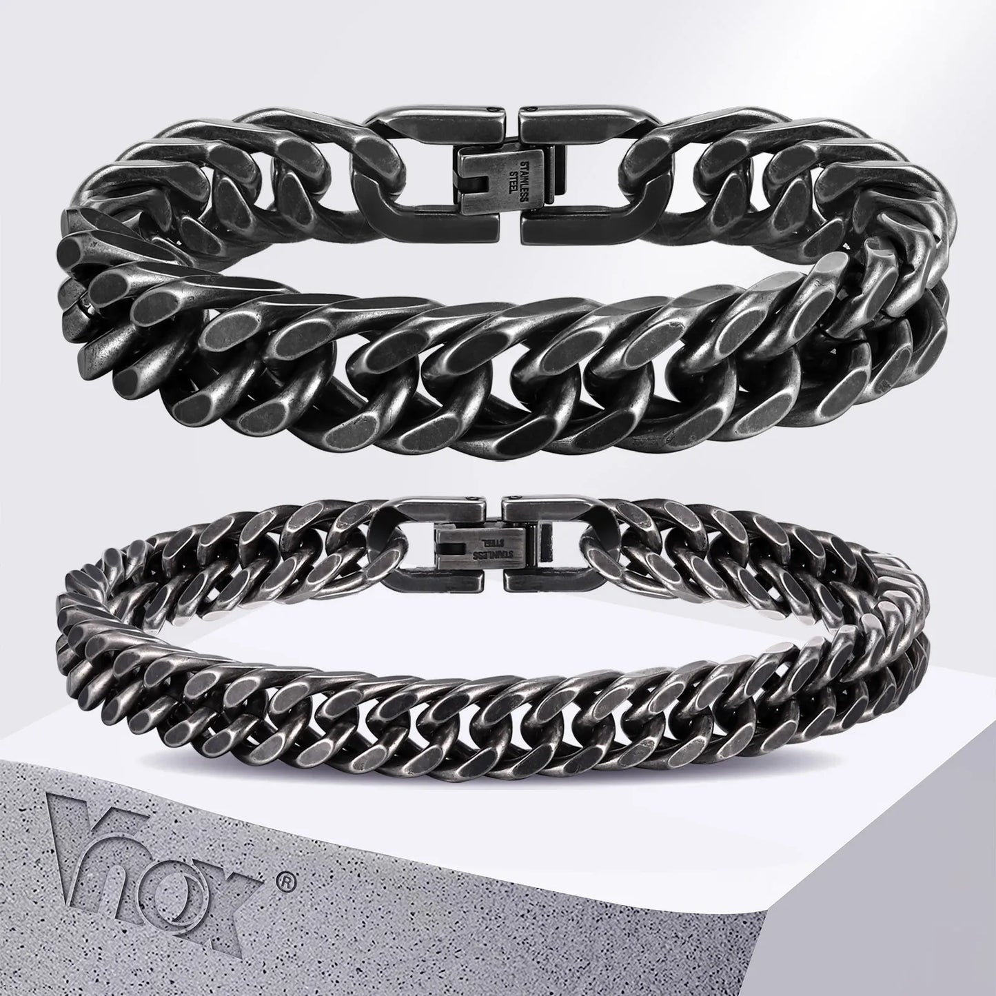 Pulsera de acero inoxidable para hombre