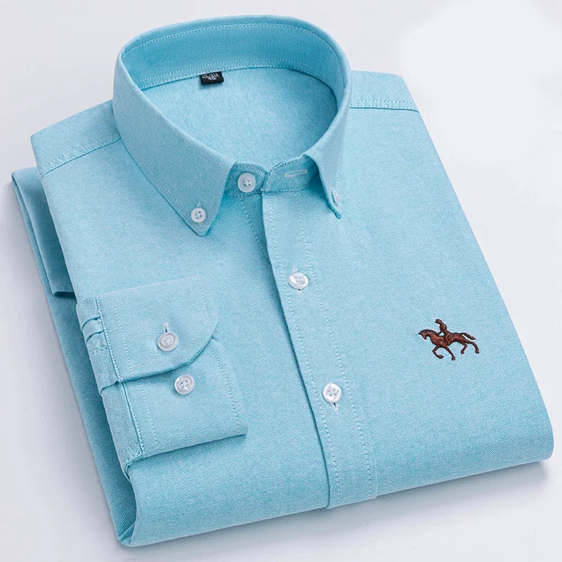 Camisa elegante de algodón