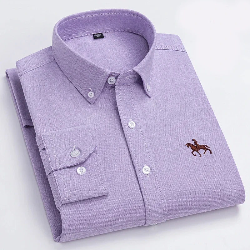 Camisa elegante de algodón