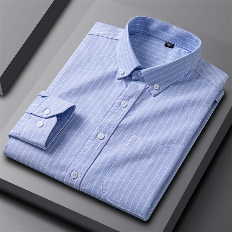 Camisa Oxford elegante para hombre