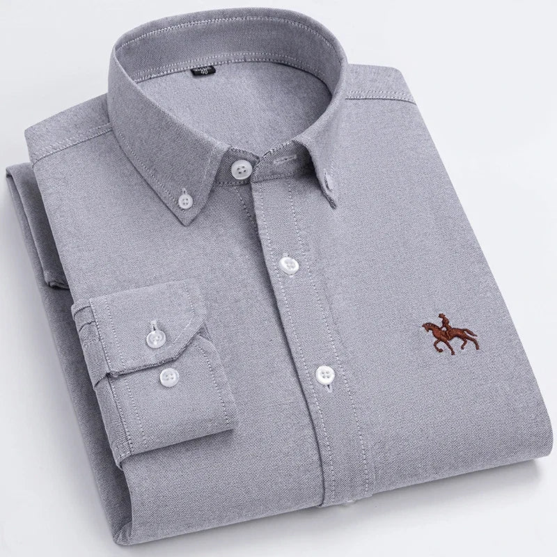 Camisa elegante de algodón