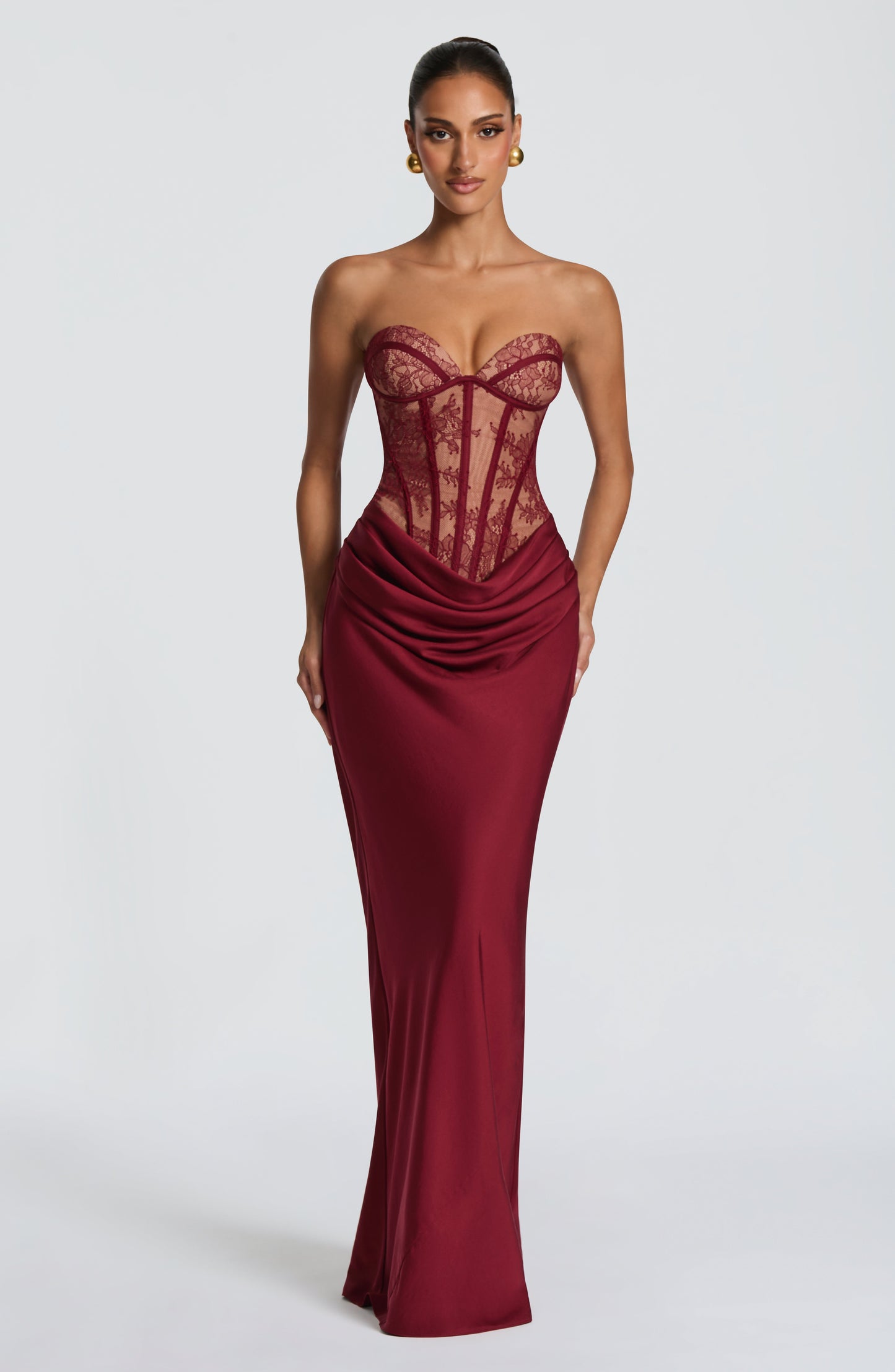 Miriam™ - Vestido Kathleen Burdeos